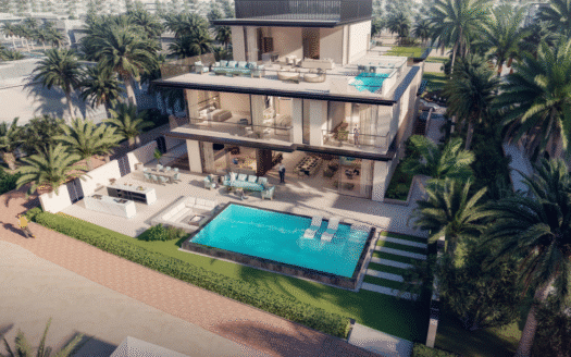 Exclusive Lagoon Apartments at Nineteen Riviera – District 11 – 6 BHK Villa